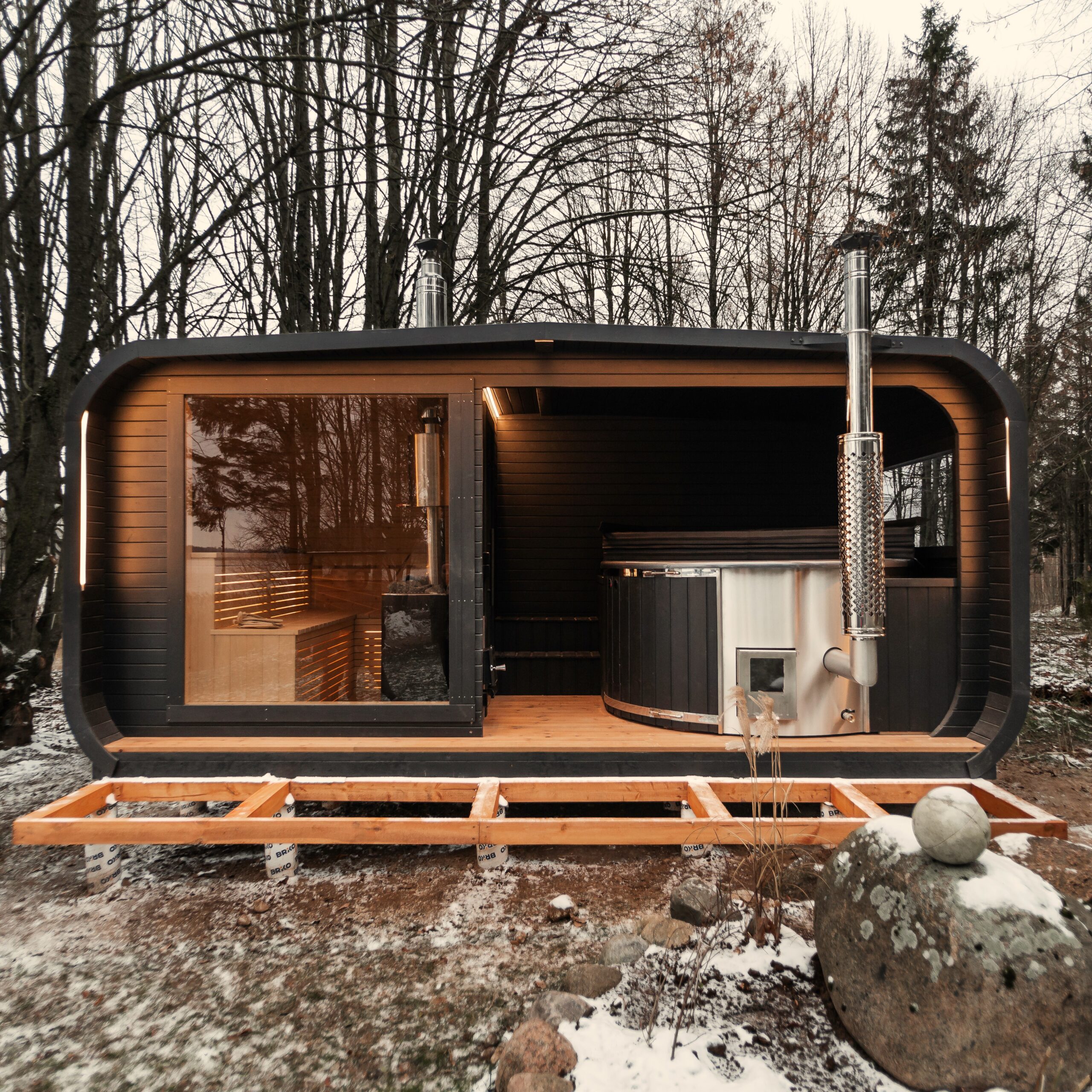 Sauna 2w1 LUX + jacuzzi - Image 5